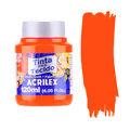 tinta verde acrilex laranja 517